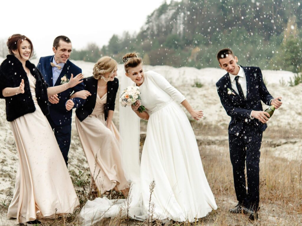 foto de boda divertida
