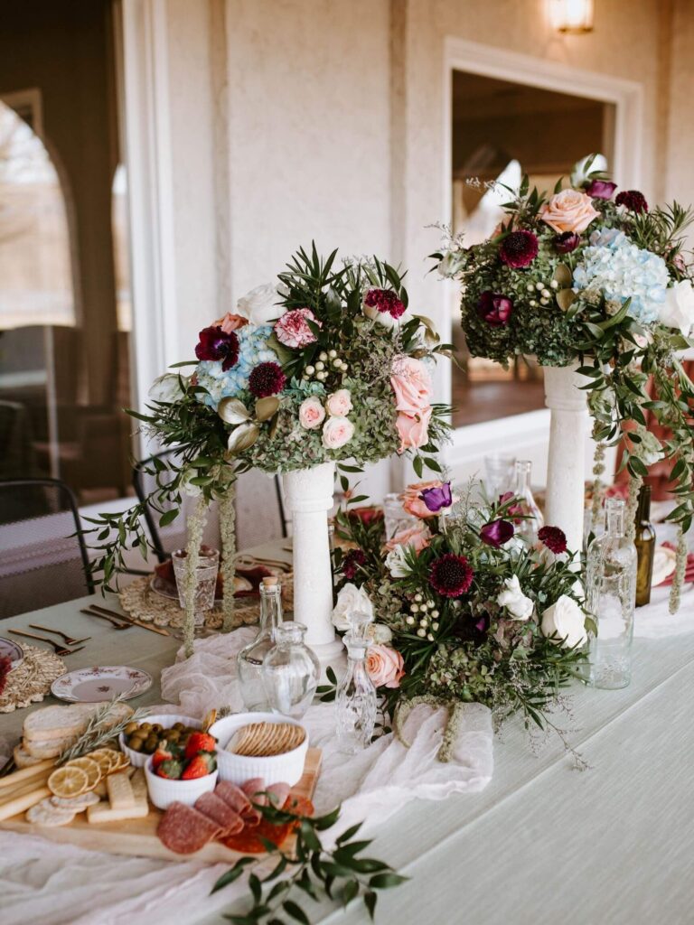 mesa de boda