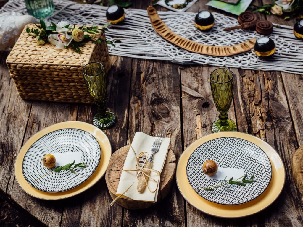 mesa de boda